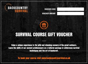 Backcountry Gift Vocuher | Bushcraft and Wilderness Survival Courses in Scotland
